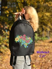 Рюкзак для вышивки бисером Квітуча Украина Юма Модель 3 №27