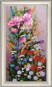Набор для вышивки бисером Полевые цветы Баттерфляй (Butterfly) 244Б - 481.00грн.