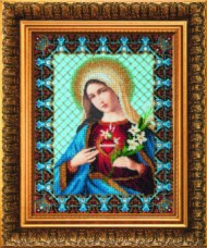Набор для вышивки бисером Непорочное сердце Марии