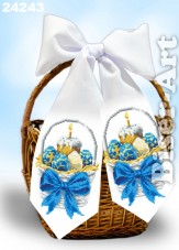 Бант пасхальный для вышивки бисером Бисер Арт В24243 Biser-Art В24243