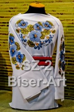 Заготовка для вышивки бисером Сорочка женская Biser-Art Сорочка жіноча SZ-2 (льон)