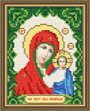 Набор для выкладки алмазной мозаикой Казанская Пресвятая Богородица Art Solo АТ6001