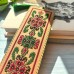 Набор для вышивки нитками на крафтовом картоне Wonderland Crafts Закладка - Арт Нуво WLZ-008