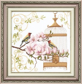 Набор для вышивки крестом Пение птиц Cristal Art ВТ-037 - 399.00грн.