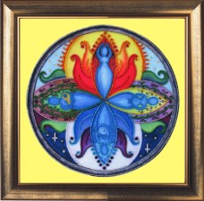 Набор для вышивки бисером Богиня Мандала Баттерфляй (Butterfly) 120Б