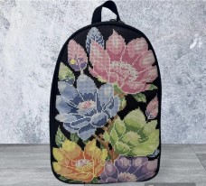 Рюкзак для вышивки бисером Цветы  Юма Модель 3 №87