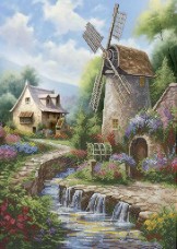 Схема для вышивки бисером Живописная мельница Акорнс А3-К-1617 Акорнс А3-К-1617 Схема для вышивки бисером Живописная мельница Акорнс А3-К-1617 Акорнс А3-К-1617