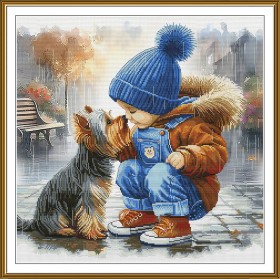 Набір для вишивання на канві Нова Слобода Дощовий поцілунок СР2364