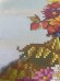 Схема вышивки бисером на габардине Богатая осень Кольорова А3-145
