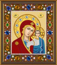 Набор для вышивки бисером Богородица Казанская Новая Слобода (Нова слобода) Д6025