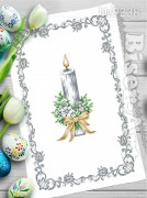 Схема вышивки бисером на габардине Бисер Арт  Рушник пасхальний РП-238