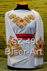Заготовка для вышивки бисером Сорочка женская Biser-Art Сорочка жіноча SZ-49 (льон)