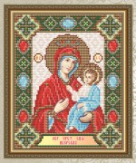 Набор для выкладки алмазной мозаикой Богородица Иверская