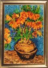 Набор для вышивки бисером Цветы в медной вазе (по мотивам картины В. Ван Гога) Баттерфляй (Butterfly) 170Б