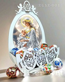 Подставка для яиц под вышивку бисером Мадонна с младенцем Biser-Art 2532001 - 330.00грн.
