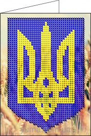 Схема вышивки бисером на габардине Обложка для паспорта Юма СШИТАЯ-Д2 - 76.00грн.