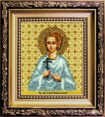 Набор для вышивки бисером Икона святой праведный Артемий Веркольский Чарiвна мить (Чаривна мить) Б-1208
