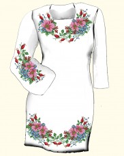 Заготовка женского платья для вышивки бисером  Biser-Art Сукня 6009 (габардин)