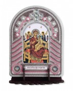 Набор для вышивки иконы с рамкой-киотом Богородица Всецарица