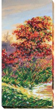 Набор для вышивки бисером на холсте Осенние зарисовки 1 Абрис Арт АВ-412