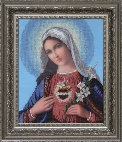 Схема вышивки бисером на ткани Св. Мария Краса и творчiсть Р-20409 - 248.00грн.