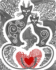 Схема вышивки бисером на атласе Узоры любви А-строчка АК3-192 - 102.00грн.