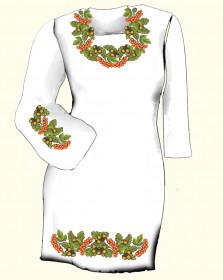 Заготовка женского платья для вышивки бисером  Biser-Art Сукня 6031 (габардин) - 825.00грн.