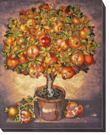Набор для вышивки бисером Гранатовое дерево Абрис Арт АВ-475 - 623.00грн.
