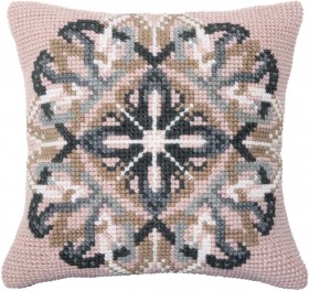 Набор для вышивки подушки крестиком Розовый орнамент Чарiвна мить  РТ-183 - 4 257.00грн.