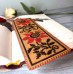 Набор для вышивки нитками на крафтовом картоне Wonderland Crafts Закладка - Герберы WLZ-015