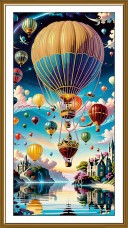 Набор для вышивки бисером Мир воздушных шаров  Новая Слобода (Нова слобода) ДК6712