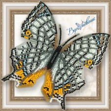 Набір для вишивки бісером на прозорій основі Метелик Цирестис Нівея