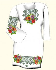 Заготовка женского платья для вышивки бисером  Biser-Art Сукня 6052 (габардин)