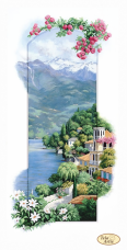 Схема для вишивання бісером на габардине Італійські пейзажи. Сардинія Tela Artis (Тэла Артис) ТА-405