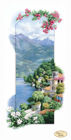 Схема для вишивання бісером на габардине Італійські пейзажи. Сардинія Tela Artis (Тэла Артис) ТА-405 - 138.00грн.