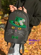 Рюкзак для вишивки бісером Містер Кіт