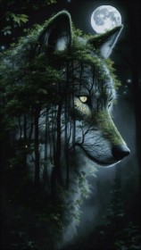 Схема вишивки бісером Лісовий вовк полная зашивка Едельвейс Схема вишивки бісером Лісовий вовк полная зашивка Едельвейс