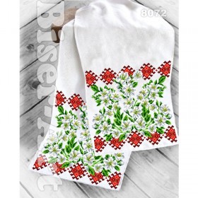 Рушник свадебный для вышивки бисером Бисер Арт Р-8072 Biser-Art Р-8072 - 292.00грн.