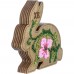 Набор для вышивки бисером по дереву Пасхальный органайзер с двусторонней вышивкой  FLK-424 Волшебная страна FLK-424