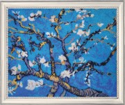 Набір вишивки бісером Квітуча гілка мігдалю Батерфляй За мотивами В. Ван Гога повна зашивка