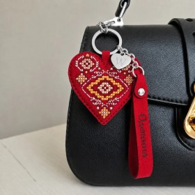 Набор для вышивки нитками на искусственной коже Wonderland Crafts Шарм для сумки - Одесская область FLHL-142 Набор для вышивки нитками на искусственной коже Wonderland Crafts Шарм для сумки - Одесская область FLHL-142