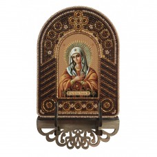 Перфорированная основа для вышивки бисером Богородица Умиление Новая Слобода (Нова слобода) ВКВ1006