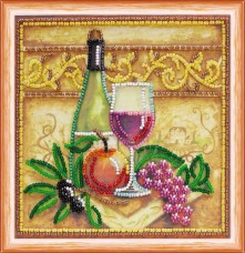 Набор для вышивки бисером Вино и виноград Абрис Арт АМ-126