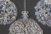 Набор-миди для вышивки бисером на натуральном художественном холсте Кружевные шары Абрис Арт АМВ-077