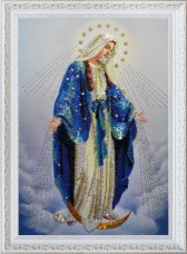 Набор для вышивки бисером Пресвятая Дева Мария Картины бисером Р-283