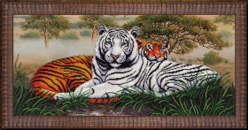 Набор для вышивки бисером Тигры