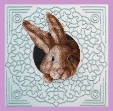Набор для вышивки бисером Кролик Картины бисером Р-338
