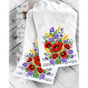 Рушник свадебный для вышивки бисером Бисер Арт Р-8063 Biser-Art Р-8063 - 292.00грн.