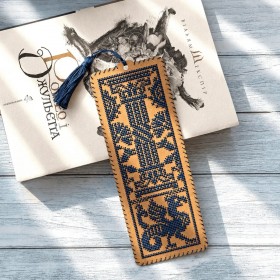 Набір для вишивання нитками на крафтовому картоні Wonderland Crafts Закладка - Охоронець скарбів WLZ-016 Набір для вишивання нитками на крафтовому картоні Wonderland Crafts Закладка - Охоронець скарбів WLZ-016