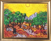 Набор вышивки бисером Солнце в оливковом саду